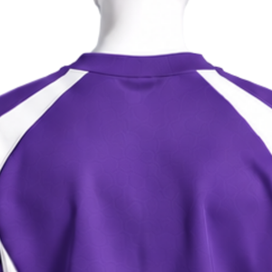 เสื้อสเวตเชิ้ตคอกลมสีม่วงตัดต่อผ้าแบบคอนทราสต์สำหรับผู้ชาย แขนยาว สวมใส่สบาย เหมาะสำหรับออกกำลังกาย ฟิตเนส เทรนนิ่ง และเล่นกีฬา - Product Image 4
