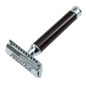 Men's <b>Straight</b> Metal Stainless Steel Five Blade Double Edge Shaving Safety <b>Razor</b> for Face Body Hot Sale Spare Blades Included - Product Image 1