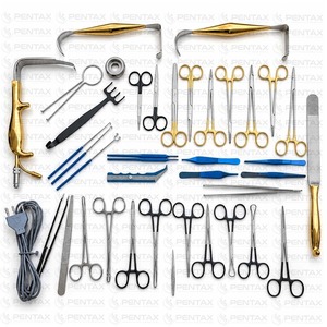 Juego de 38 Instrumentos para Cirugía de Senos Tebbetts, Kit Quirúrgico para Aumento de Senos e Implantes Mamarios, Manual Pentax Surgical - Product Image 1