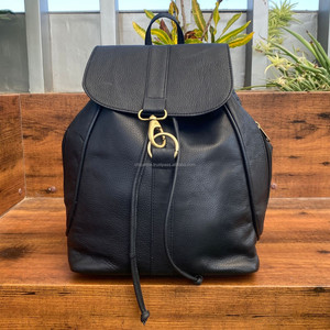 Haute qualité en cuir véritable cordon sac à dos randonnée décontracté sport sac à dos en gros affaires voyage sacs à dos pour unisexe - Product Image 2