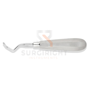 Instrumento de Extracción Dental de Acero Inoxidable Angulado a la Izquierda Miller Elevator para Elevación Precisa de Raíces por SurgiRight Instrument - Product Image 4