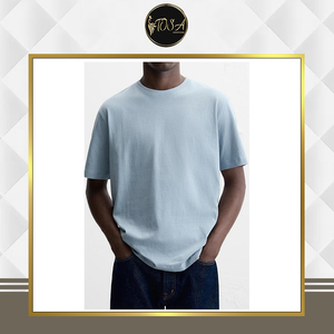 Camiseta de Hombre 100% Original de Calidad, Personalizable en Talla y Diseño, Antiarrugas, Cuello Redondo, Manga Corta, para Compradores al por Mayor - Product Image 2