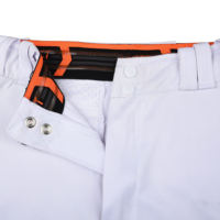 Nouveauté : Pantalon de softball respirant pour homme, personnalisable avec le nom de l'équipe, 100 % polyester, logo frontal, pour adultes