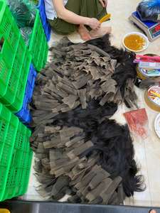 Cheveux Bruts Vietnamiens Hd Dentelle Fermeture, Dentelle Fermeture Suisse 4x4 5x5 6x6 Cheveux Raides Couleur Naturelle - Product Image 2