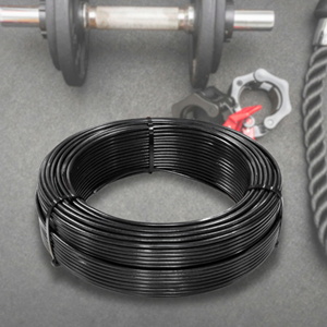ผลิตในเกาหลี สายเคเบิลเหล็กเคลือบ PVC TPU 7x19 แบบยืดหยุ่น สำหรับอุปกรณ์ออกกำลังกาย เครื่องรอก ใช้ในอุตสาหกรรม จัดจำหน่ายจากโรงงาน - Product Image 1