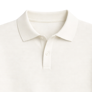 Polo de Punto para Hombre, Manga Corta, Algodón Texturizado, Corte Ajustado, Casual, Elegante, Ropa de Verano, Transpirable, Venta al Por Mayor - Product Image 2