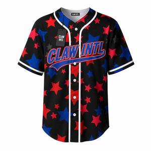 Baseball Jersey Set Red Camouflage Sleeveless Tank <b>Top</b> With <b>Blue</b> Shorts Sublimated Print Breathable <b>Mesh</b> Unisex Adult Apparel - Product Image 1