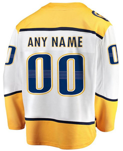 Maillot de hockey sur glace personnalisé en sublimation avec nom et numéro, design sur mesure pour l'entraînement, uniforme d'équipe OEM - Product Image 3