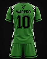 Ensemble de maillots de football de qualité supérieure, 100% polyester, écologique, léger, personnalisable pour les entraînements de clubs compétitifs