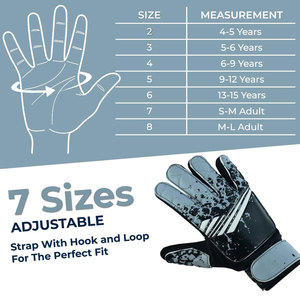 Nouveaux gants de gardien de but de football professionnels Liao, cuir de haute qualité, doigts entièrement protégés, antidérapants, respirants, fermeture à lacets, pour adultes - Product Image 6