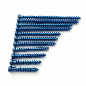 Tornillos cancelados de 6,5 mm con rosca completa, tornillos de titanio grado 5 (151 piezas) - Product Image 1