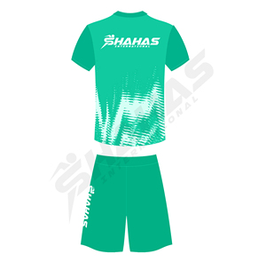 Ensemble de maillots de football pour hommes SHAHAS INTERNATIONAL, col en V, manches courtes, polyester respirant, uniformes pour toutes les saisons, vêtements de sport - Product Image 3