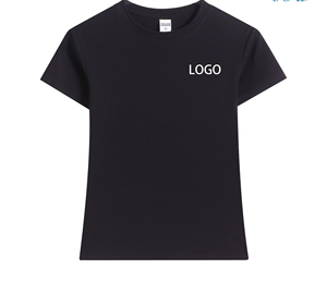 Camiseta de Manga Corta para Mujer, Moda 2026, Marca Privada, Temporada de Verano, Informal, Tejida, Lisa, Teñida, Corte Ajustado, 100% Algodón - Product Image 4