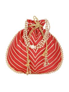 Best Selling Potli Drawstring Purse Beaded <b>Bag</b> Handbag Embroidery Woman Drawstring Potli <b>Bag</b> Evening Clutch Wedding Return Gift - Product Image 5