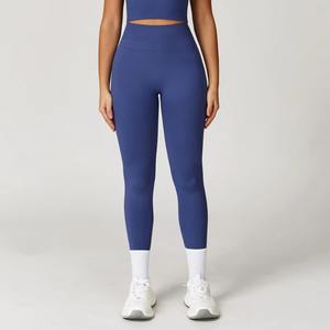 Leggings Deportivos de Cintura Alta Elástica para Mujer, Talla Grande, Sin Costuras, Efecto Push-Up, Pantalones de Yoga, Ropa Deportiva - Product Image 6