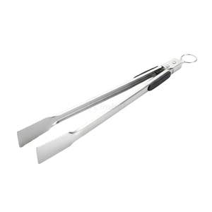 Pince de cuisine professionnelle à pointe incurvée, haute précision, pour la présentation des aliments, en acier inoxydable, outil de chef personnalisé - Product Image 6