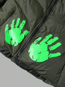 Veste matelassée pour homme, style mode, vente en gros, doudoune d'hiver décontractée pour l'extérieur, logo personnalisé, manteaux grande taille pour homme, prix abordable - Product Image 2