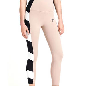 Mid Waist Full Length Solid Casual Women's <b>Leggings</b> Stretch Knitted Polyester/<b>Nylon</b> Breathable Quick Dry Eco-Friendly All - Product Image 5