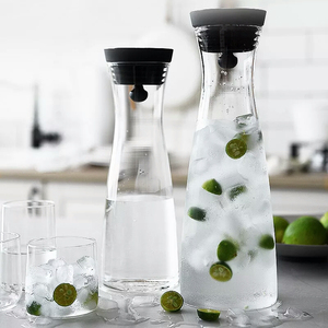 Stylish Water Jug With Easy Pour Spout Comfortable Handle And Secure Cover For Fresh Drink Storage Solutions - Product Image 1