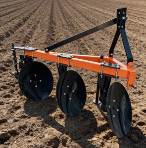 Charrue à disques pour tracteur, attelée à 3 points, coupe les racines et le sol dur, outil <span class=keywords><strong>de</strong></span> travail du sol pour tracteur - Product Image 6