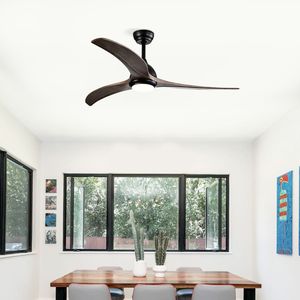 Ventilatore da soffitto per interni ed esterni da 52 pollici con motore silenzioso reversibile e telecomando W1592P176977 SKU - Product Image 3
