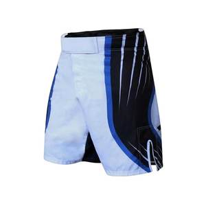 Pantalones Cortos de MMA Personalizados, Sublimados, Transpirables, de Secado Rápido, Elásticos, para Entrenamiento de Artes Marciales, Venta al Por Mayor, Logotipo Personalizado - Product Image 3