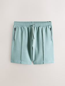 Conjunto de Camiseta y Pantalones Cortos para Hombre, Cuello Redondo, Color Azul Claro, Estilo Casual de Verano, Tejido Transpirable - Product Image 3