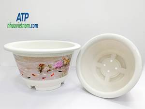 Bell-Shaped Flower Pots & <b>Planters</b> for Asian Home Decoration Asean Inspired Stylish <b>Garden</b> Accessories - Product Image 5