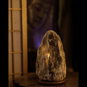 Best Selling Natural <b>Crystal</b> Decorative Lighting with OEM Size Private Label Supplier Services Modern Gray Himalayan <b>Salt</b> <b>Lamps</b> - Product Image 1