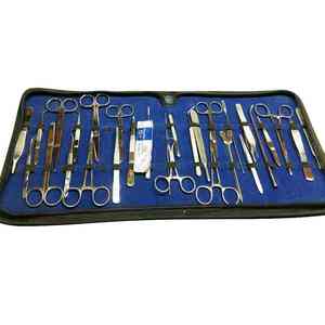 Stainless Steel Manual High Quality Surgical Instruments Forceps Scissors Kit 71 for Medical Student Instrument Set <b>Blush</b> - Product Image 3