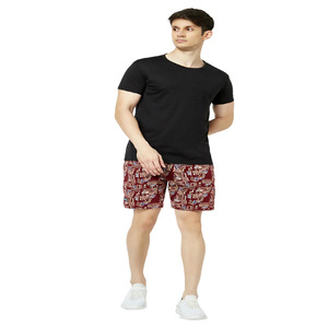 Diseños Personalizados, Logotipo Personalizado, Pantalones Cortos Deportivos de Verano para Hombre, Estilo Urbano, Color Marrón, Estampados, de Algodón, Secado Rápido y Transpirables - Product Image 5