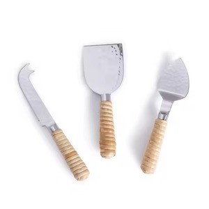 Elegant <b>Cheese</b> <b>Knife</b> <b>Set</b> Metal Charcuterie Accessories for Contemporary Hospitality - Product Image 1