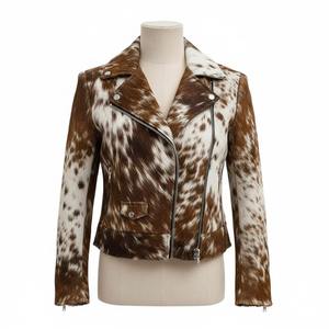 Chaqueta de Cuero Genuino para Hombre, Hecha a Medida, de Piel de Vaca de Calidad, Estilo Occidental, Impermeable, Transpirable, para Montar en Invierno - Product Image 1