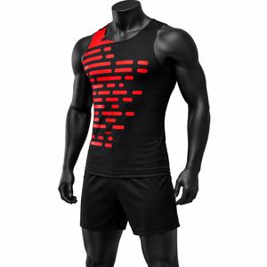 Uniforme de Running al por Mayor, Logotipo Personalizado, Jersey y Pantalones Cortos de Running Sublimados, Conjunto para Adultos de Secado Rápido y Transpirable - Product Image 4