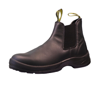 Bottes de sécurité AOXIANG en cuir véritable avec semelle extérieure en PU, antistatiques, à embout en acier, pour semelle intermédiaire, pour usage en usine et sur chantier