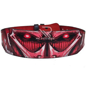 Ceinture de musculation en cuir véritable, robuste, pour l'entraînement en salle de sport, soutien pour les squats, les soulevés de terre, la force et la musculation - Product Image 5