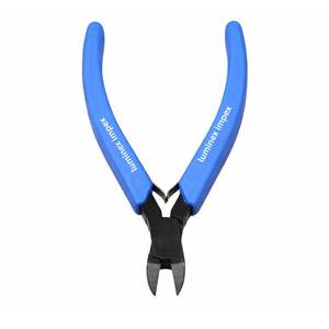 คีมตัดแบบฟลัชคัตติ้งสแตนเลสความแม่นยำสูง สำหรับทำเครื่องประดับและทำแหวน เครื่องมือช่างมืออาชีพพร้อมด้ามจับตามหลักสรีรศาสตร์ - Product Image 4