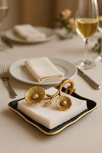 Napkin holder napkin stand tissue holder tissue stand paper napkin holder dining napkin holder <b>table</b> napkin holder kitchen - Product Image 2