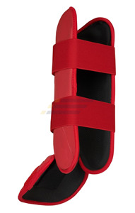Protège-tibias de baseball pour attrapeur avec doubles sangles élastiques – Protège-jambes pour joueurs de baseball - Product Image 5