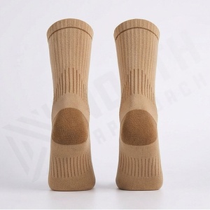 Crew Athletic <b>Socks</b> Geometric Pattern Breathable Polyester Spandex <b>Running</b> Sports <b>Socks</b> for Adults Summer Use - Product Image 2