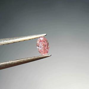 Diamants de laboratoire IGI en gros, diamants roses créés en laboratoire, diamants synthétiques en vrac, diamants artificiels de forme ovale, clarté totale - Product Image 3