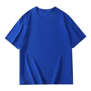 เสื้อยืดผู้ชายทรงโอเวอร์ไซส์ ผ้าฝ้ายแท้ 100% 200GSM สีพื้น คอกลม ทรงหลวม สไตล์ลำลอง ราคาโรงงานจากบังกลาเทศและจีน - Product Image 6