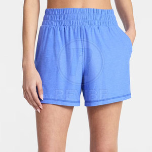 Shorts Deportivos de Cintura Alta para Mujer, Transpirables, Ecológicos, Flexibles, Cómodos y Duraderos, de Spandex/Poliéster - Product Image 2