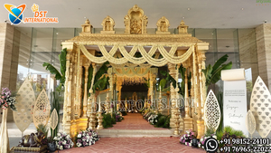 Mandap de Lujo Grandioso Manavarai para Bodas y Salones de Conferencias, Kalyana Mandapam para Bodas Tamiles, Mandap de Estilo Sureño Indio - Product Image 2