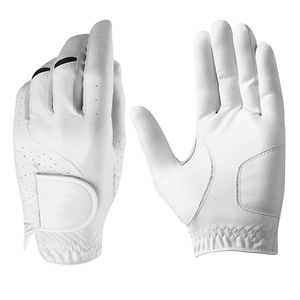 Guantes de Golf Personalizables de Alta Calidad con Logotipo para Hombre y Mujer, Transpirables, de Cuero Genuino, para Mano Izquierda o Derecha - Product Image 5
