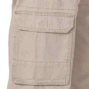 Pantalones Cargo de Lona Impermeables y Transpirables de Alta Calidad para Hombre, Servicio OEM Personalizado, 100% Algodón Ecológico de Peso Medio - Product Image 5