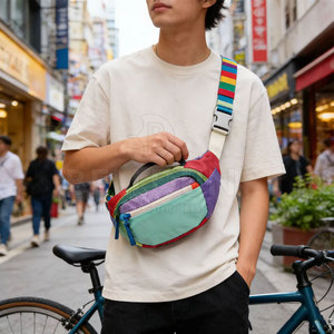 Premium Quality Fashion Fanny Pack Waist Bag Custom Design Durable Adjustable Strap Everyday Carry <b>Organizer</b> Wholesale Price - Product Image 6