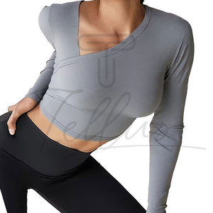 Crop top femme personnalisé avec logo 2026, vente en gros, coton confortable de haute qualité, crop tops sexy pour femmes - Product Image 6
