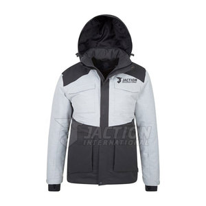 Veste de ski pour homme en polyester 100% avec logo personnalisé en gros, imperméable, pour une utilisation en extérieur, veste d'hiver pour homme - Product Image 3