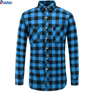 เสื้อเชิ้ตผู้ชายแบบมืออาชีพสั่งทำพิเศษ เสื้อเชิ้ตแขนยาวลายสก็อตผ้าแฟลนเนลสำหรับผู้ชาย เสื้อเชิ้ตลายสก็อตลำลองสำหรับฤดูใบไม้ร่วงและฤดูหนาว - Product Image 4